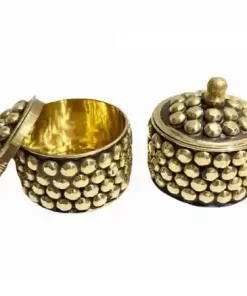 Sindur Kumkum Dani Dibbi Brass Traditional