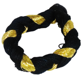 Kaal Bhairav Suraksha Kavach Black and Gold Made of 501 Threads