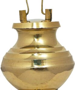 Pure Brass Gangajali Lota/Kamandal (Bronze) Pure Brass Gangajal Kalasham Kamandal Lota Gangajali Lota