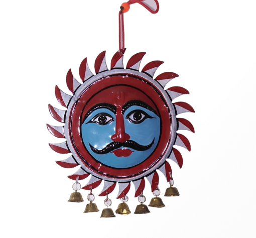 Kaal Bhairav Home Wall Hanging Face Suraksha Kavach / Shop Protection Yantra / Universal Protection Vastu Yantra from Kaal Bhairav Temple Varanasi