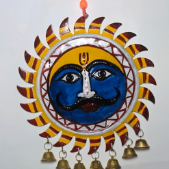 Kaal Bhairav Home Wall Hanging Face Suraksha Kavach / Shop Protection Yantra / Universal Protection Vastu Yantra from Kaal Bhairav Temple Varanasi