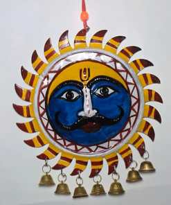 Kaal Bhairav Home Wall Hanging Face Suraksha Kavach / Shop Protection Yantra / Universal Protection Vastu Yantra from Kaal Bhairav Temple Varanasi